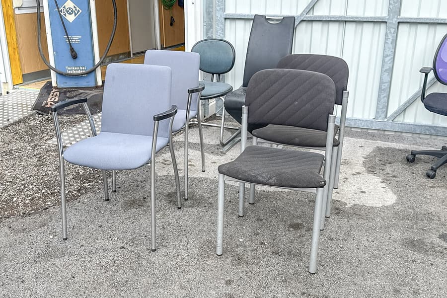 6 Stühle